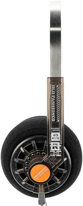 Moondrop earcup close-up showing driver housing and improved soundstage clarity benefit