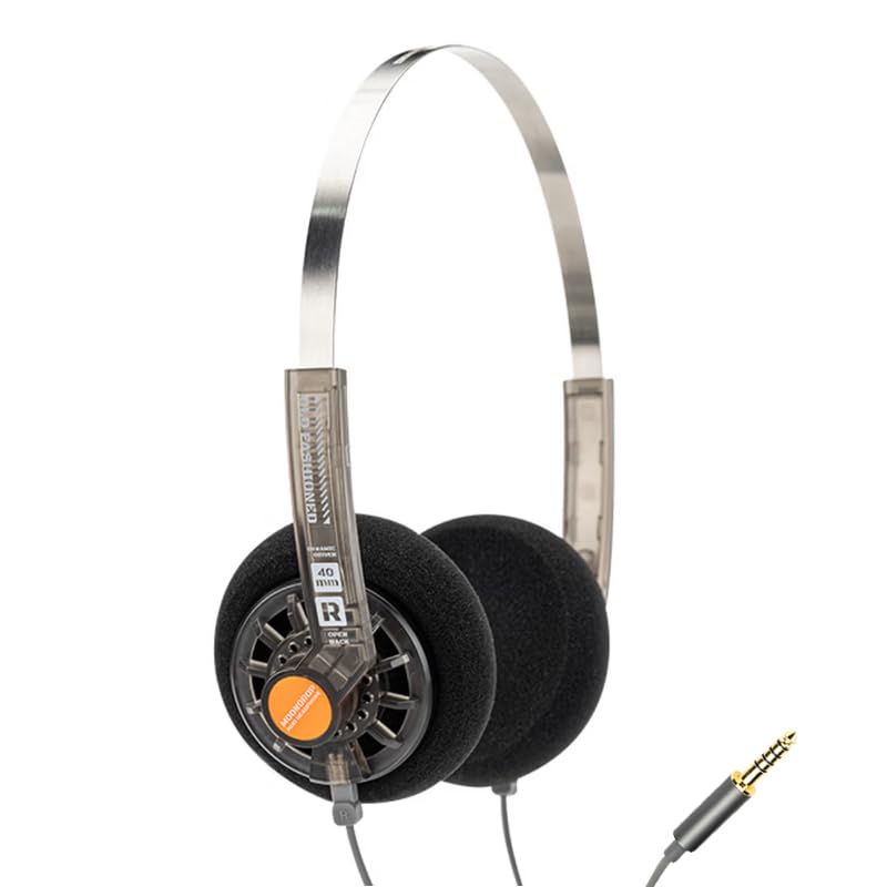 Moondrop Old Fashioned front view showing retro styling and open-back ventilation benefits