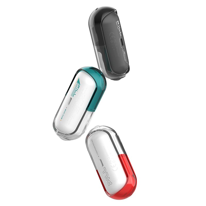 Moondrop Pill worn on ear profile demonstrating open-ear fit and situational awareness