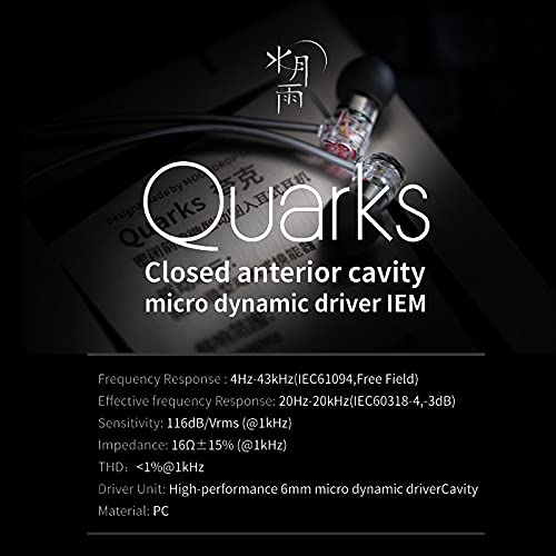 Moondrop Quarks compact design enabling multiple wearing styles for comfort