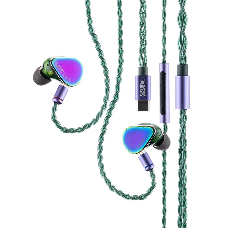 Moondrop Rays front view earphones for immersive gaming audio