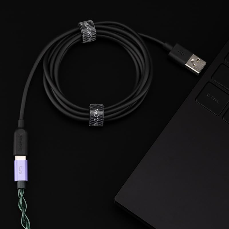 Moondrop Rays USB-C wired transmission ensures stable sound