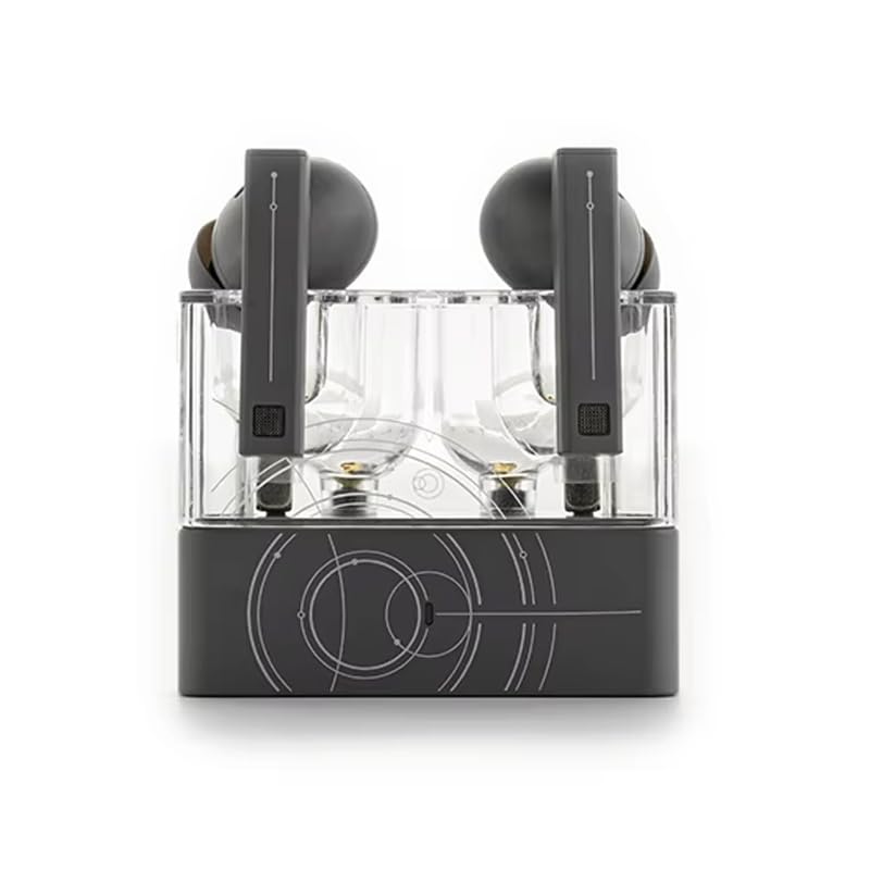 Moondrop Space Travel 2 Ultra front view showing sleek earbuds and case, highlighting premium design and fit.