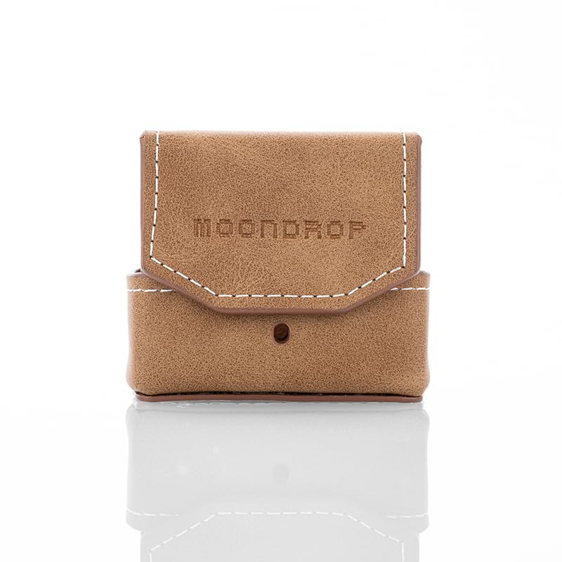 Moondrop case fitting in jeans pocket for easy portability