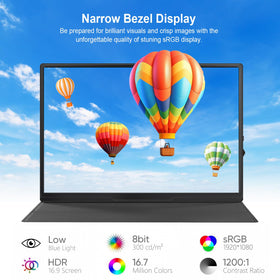 Moonka ultra-thin zero-frame design for easy transport