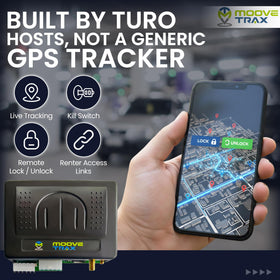 MooveTrax V3 contactless access interface for secure renter actions.