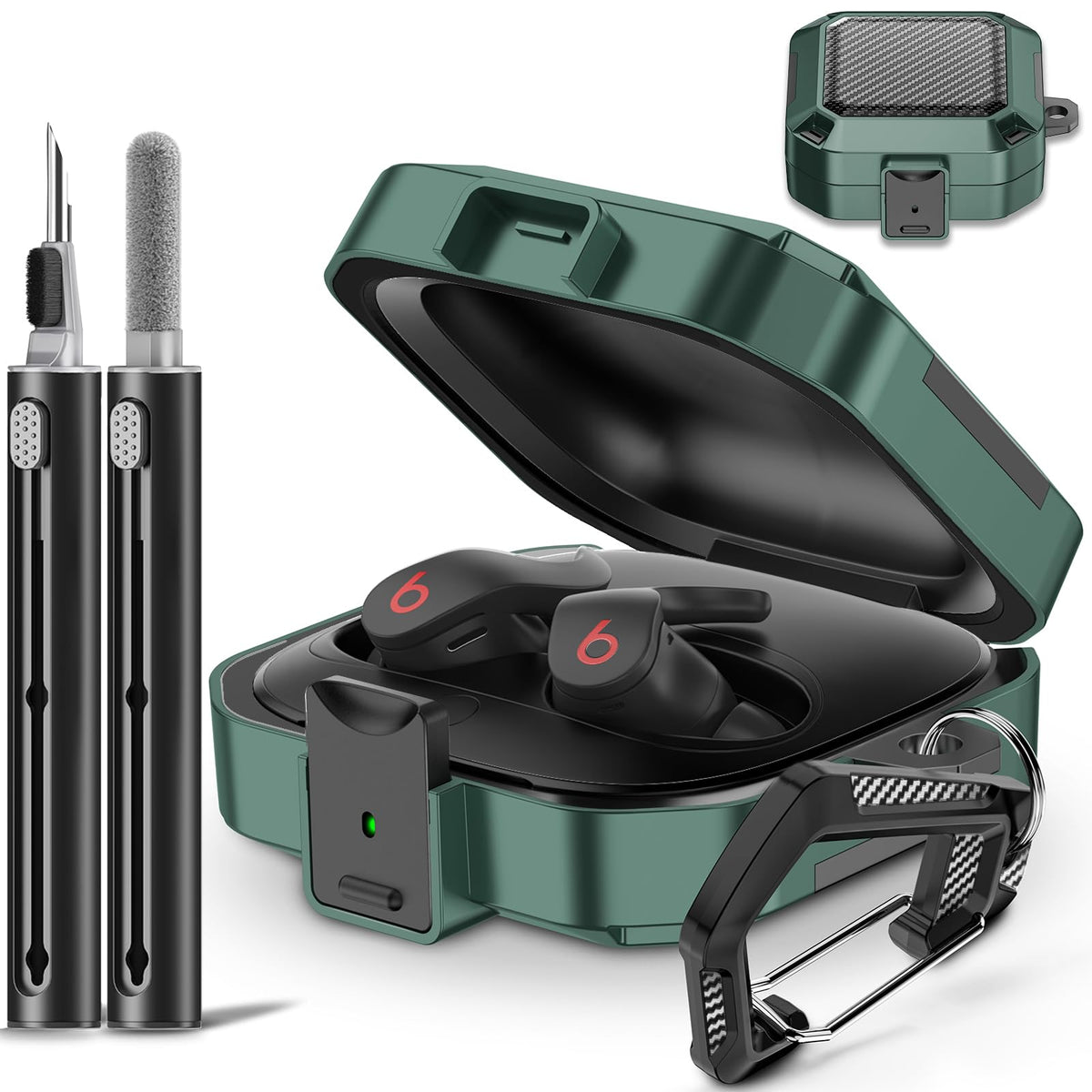 Mooyavia Beats Fit Pro case with lock offers secure protection on the go.