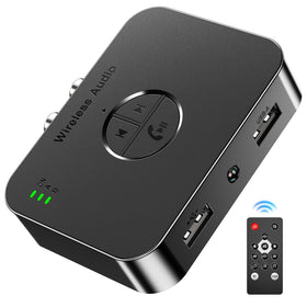 MOREGAX M2R front panel showing dual USB ports and clear controls for convenience