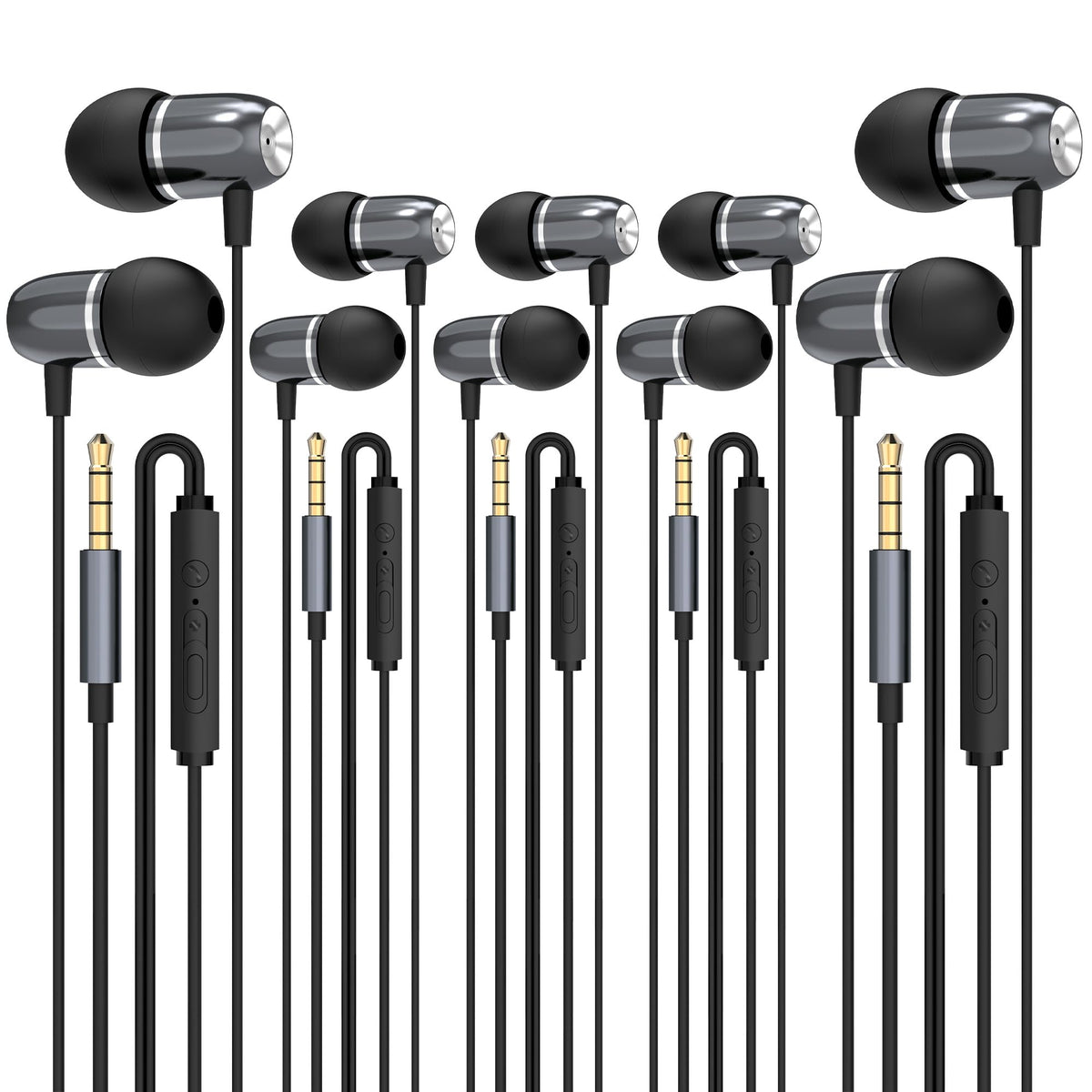 MORMOQUE EP05 front view showing compact earbuds and benefit of comfortable fit
