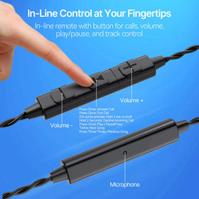 MORMOQUE EP09 4.9 ft cable for flexible placement during use