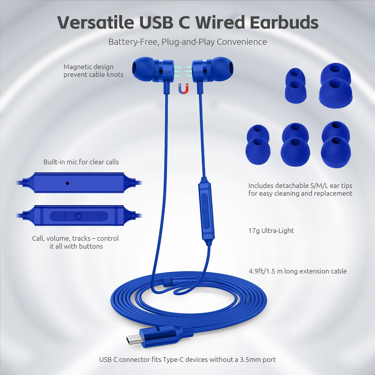 MORMOQUE 10mm driver delivers studio-like sound and clear highs.