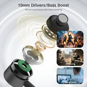 MORMOQUE USB-C headphones reinforced USB-C connector for durable daily use.
