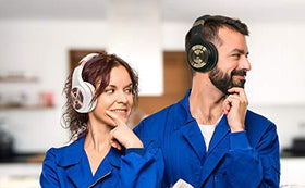 Morpheus 360 Serenity over-ear cups provide noise isolation for focused calls.