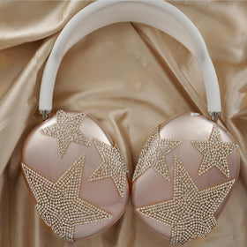 MORWLAT pink stars case enhances women's accessories with chic, protective style.