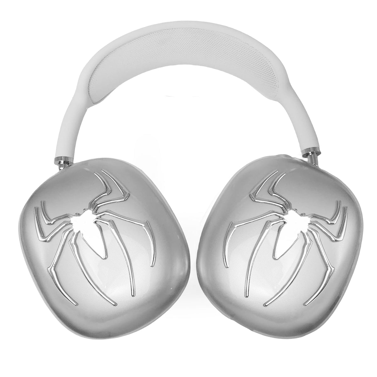 morwlat front view on AirPods Max showing protection and style benefit