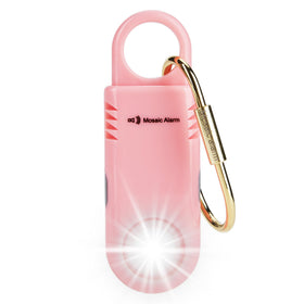 Mosaic Alarm 135dB pink safety alarm for immediate attention.
