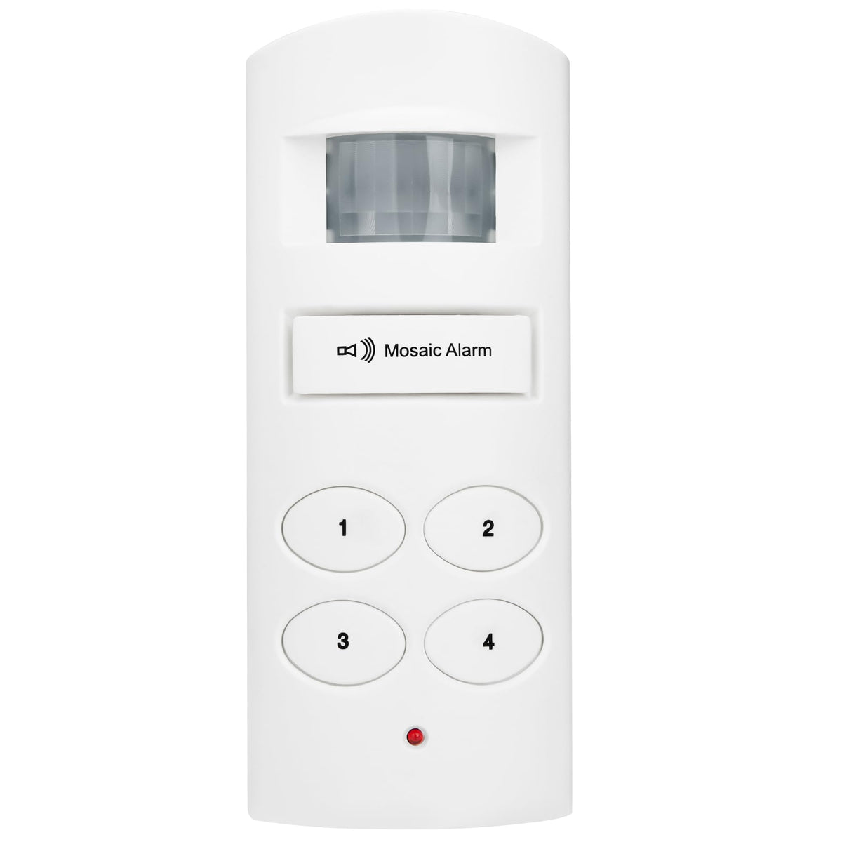 Mosaic Alarm 135dB siren deters intruders in garages.