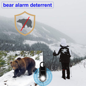 Mosaic Alarm carabiner clip attachment for purses and backpacks