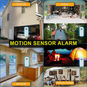 Mosaic Alarm indoor security setup for home or shed.
