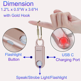 Mosaic Alarm portable safety companion for everyday carry