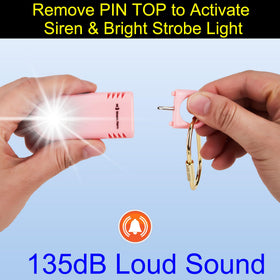 Mosaic Alarm side button illumination for night use.