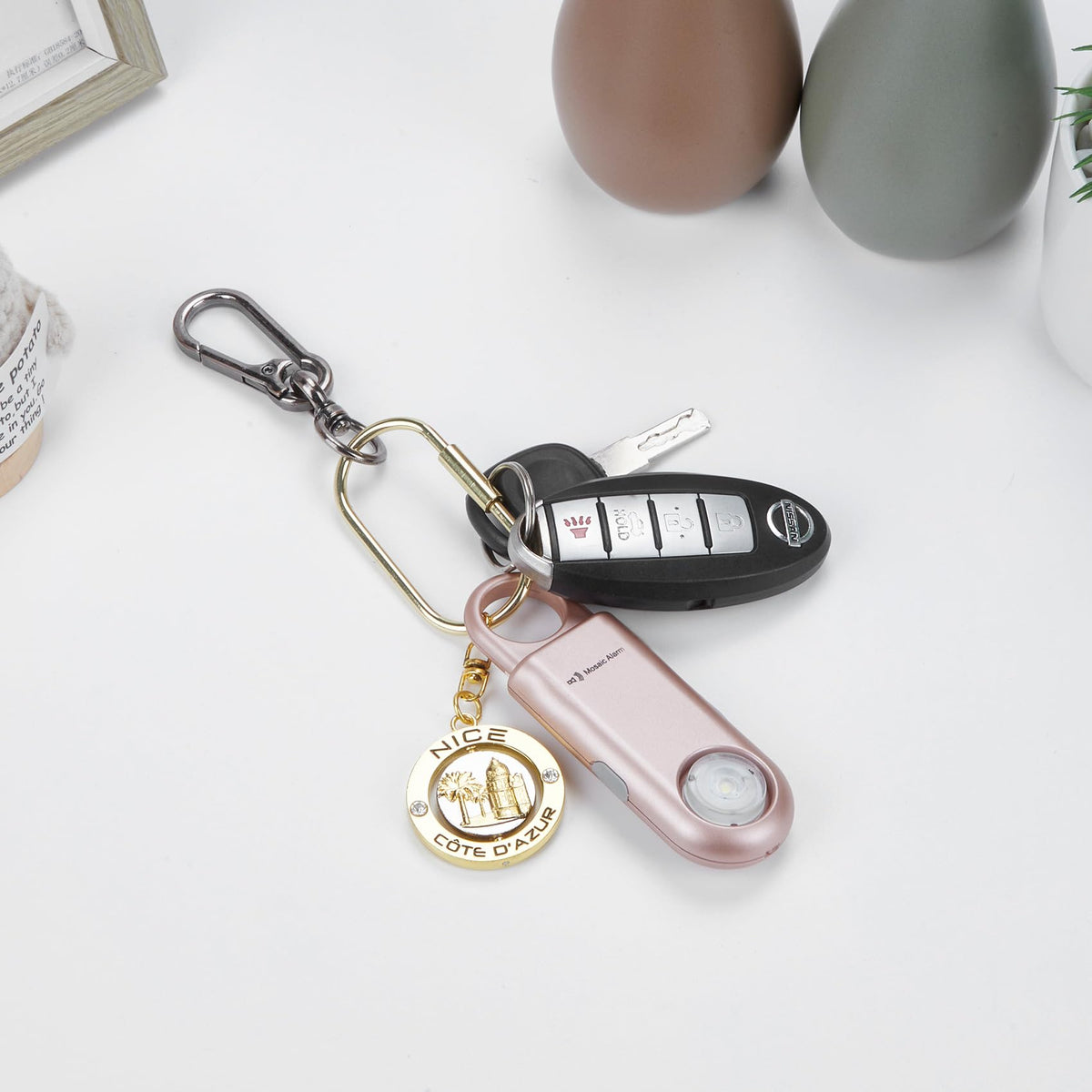 Mosaic Alarm top-pin activation for instant alarm
