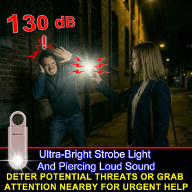 Mosaic Alarm ultra bright strobe light pairing with siren for high visibility at night