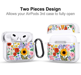 MOSNOVO AirPods 3 Metal Ring Case offers easy access and secure attachment.