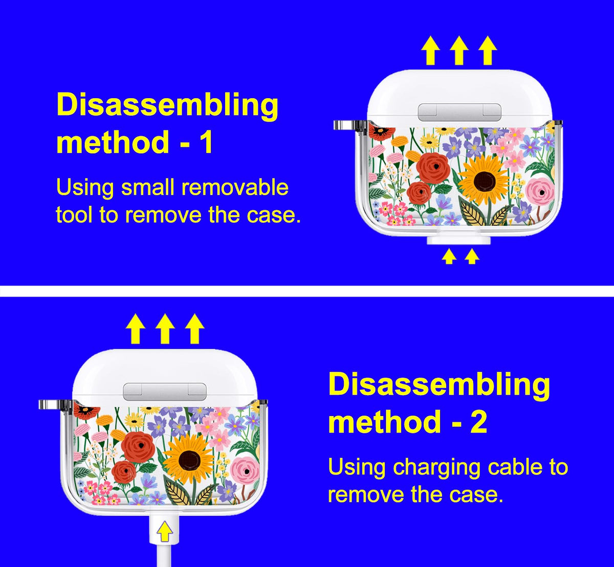 MOSNOVO AirPods 3 Removal Tool Included helps quick case maintenance.