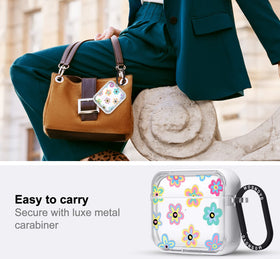 MOSNOVO AirPods 3rd Gen case featuring luxe metal ring for quick access.