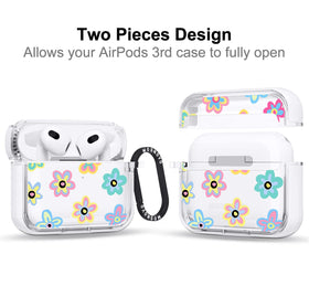 MOSNOVO AirPods 3rd Gen case with shockproof dual-layer design protects drops.