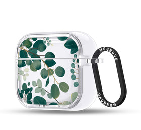 MOSNOVO AirPods 4 case with clear dual-layer design and strong protection.