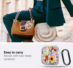 MOSNOVO AirPods 4 case with premium metal ring for easy access.