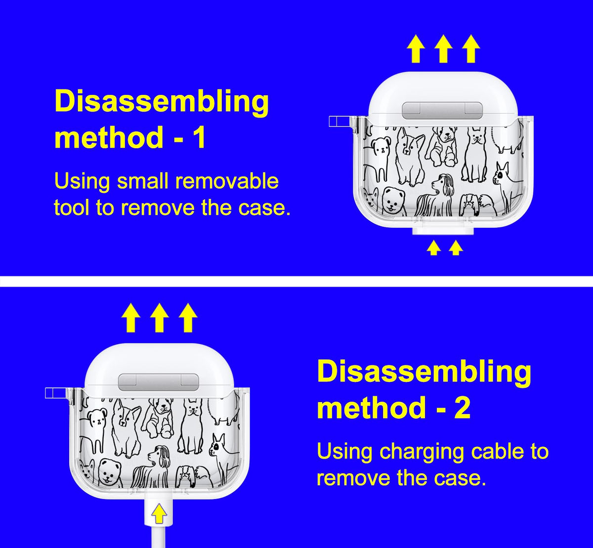 MOSNOVO AirPods 4 case packaging with removal tool included.