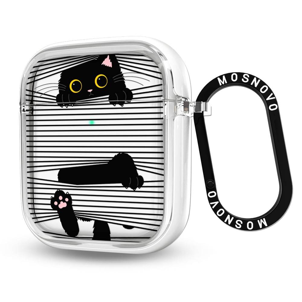 MOSNOVO AirPods case with clear dual-layer protection for everyday carry