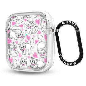 MOSNOVO AirPods case with clear dual-layer protection for style and durability