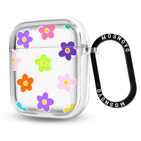 MOSNOVO AirPods case with clear dual-layer protection keeps your case transparent and stylish.