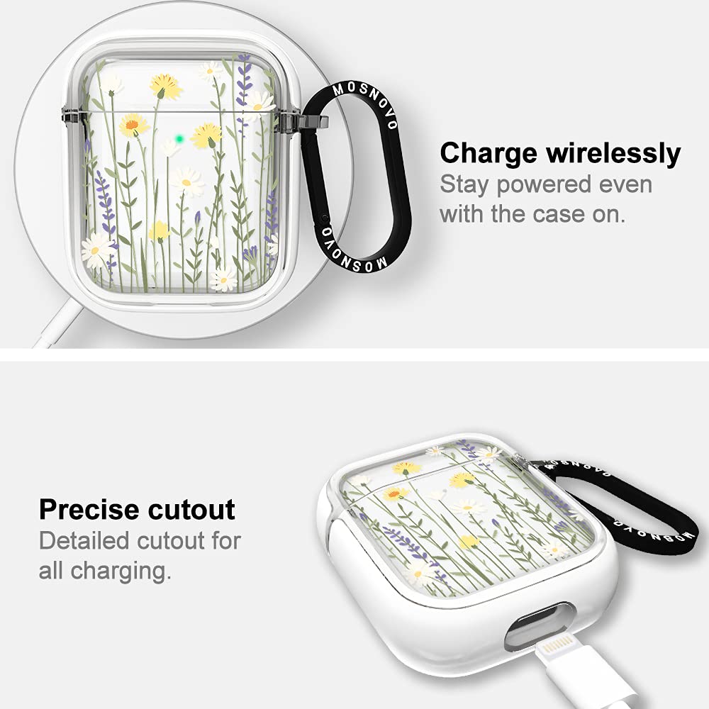MOSNOVO AirPods Case Co-Molded Construction delivers durable, drop-protection for daily use