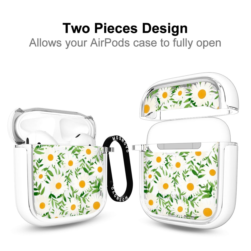MOSNOVO AirPods case dual-layer protection cushions daily use.
