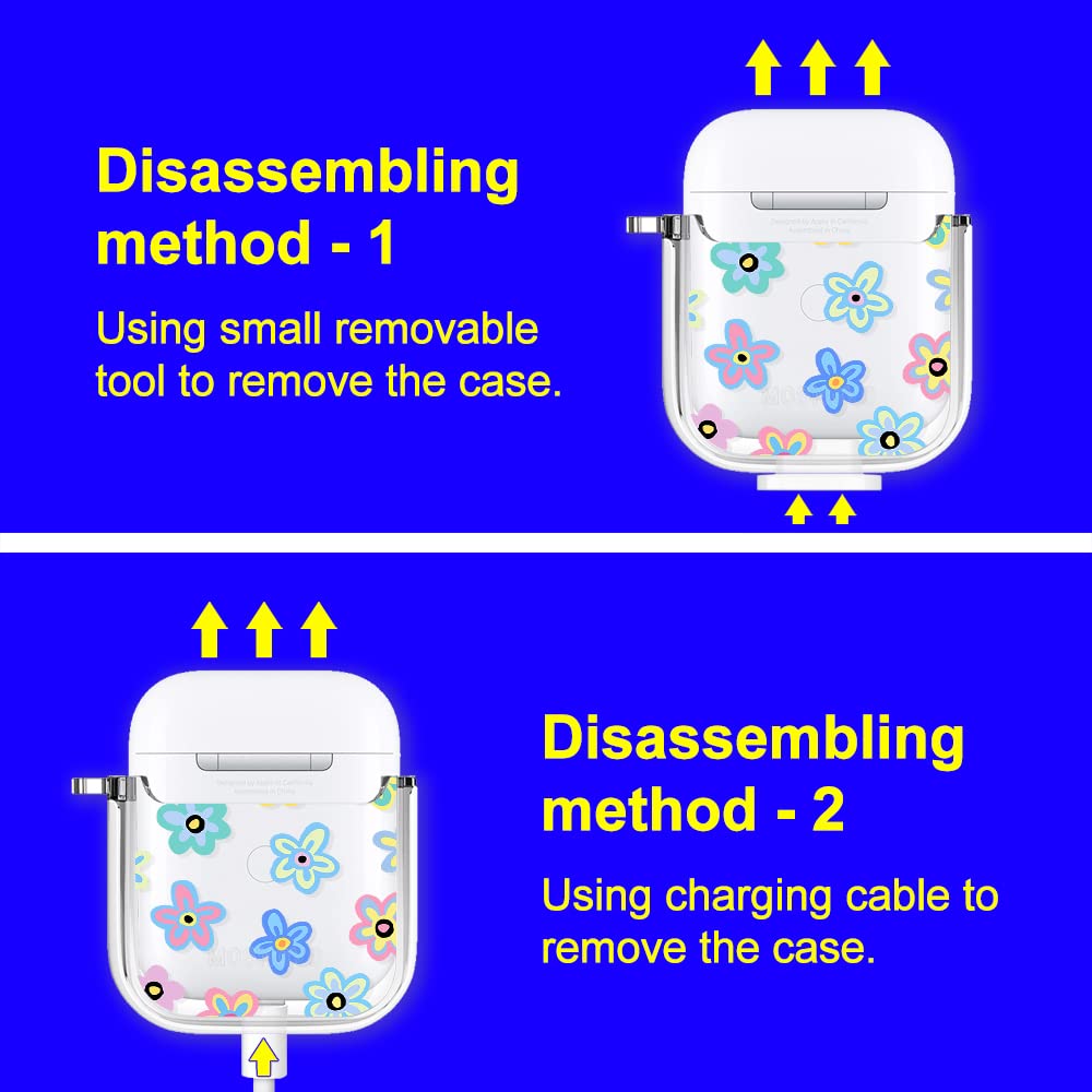 MOSNOVO AirPods case includes removal tool for easy setup.