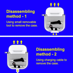 MOSNOVO AirPods case includes removal tool for easy fitting