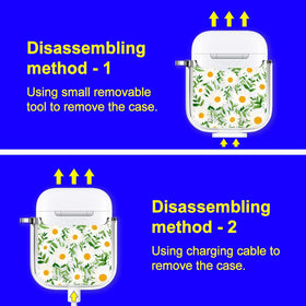 MOSNOVO AirPods case removal tool included for easy swaps.