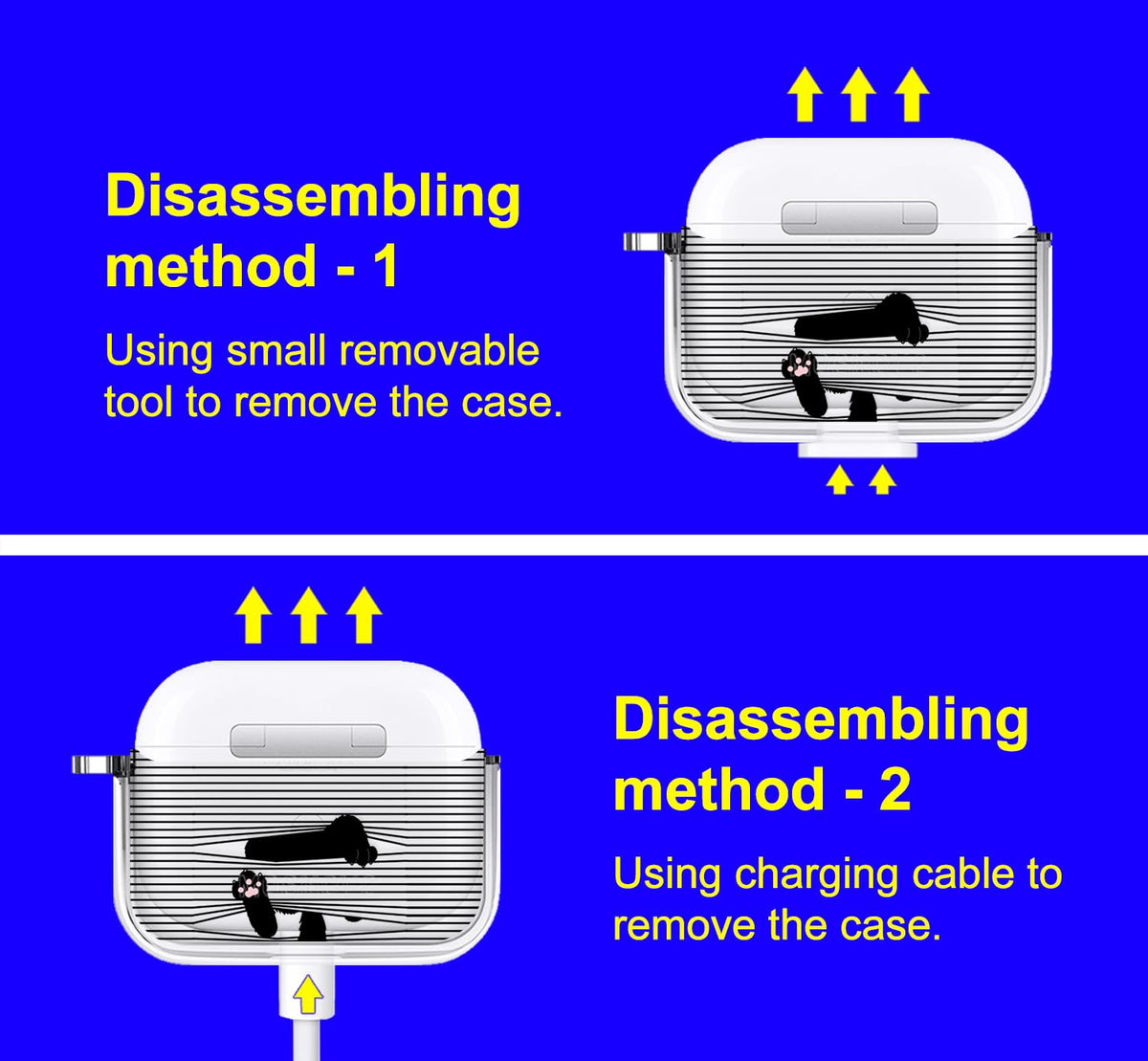 MOSNOVO case includes removal tool for quick adjustments