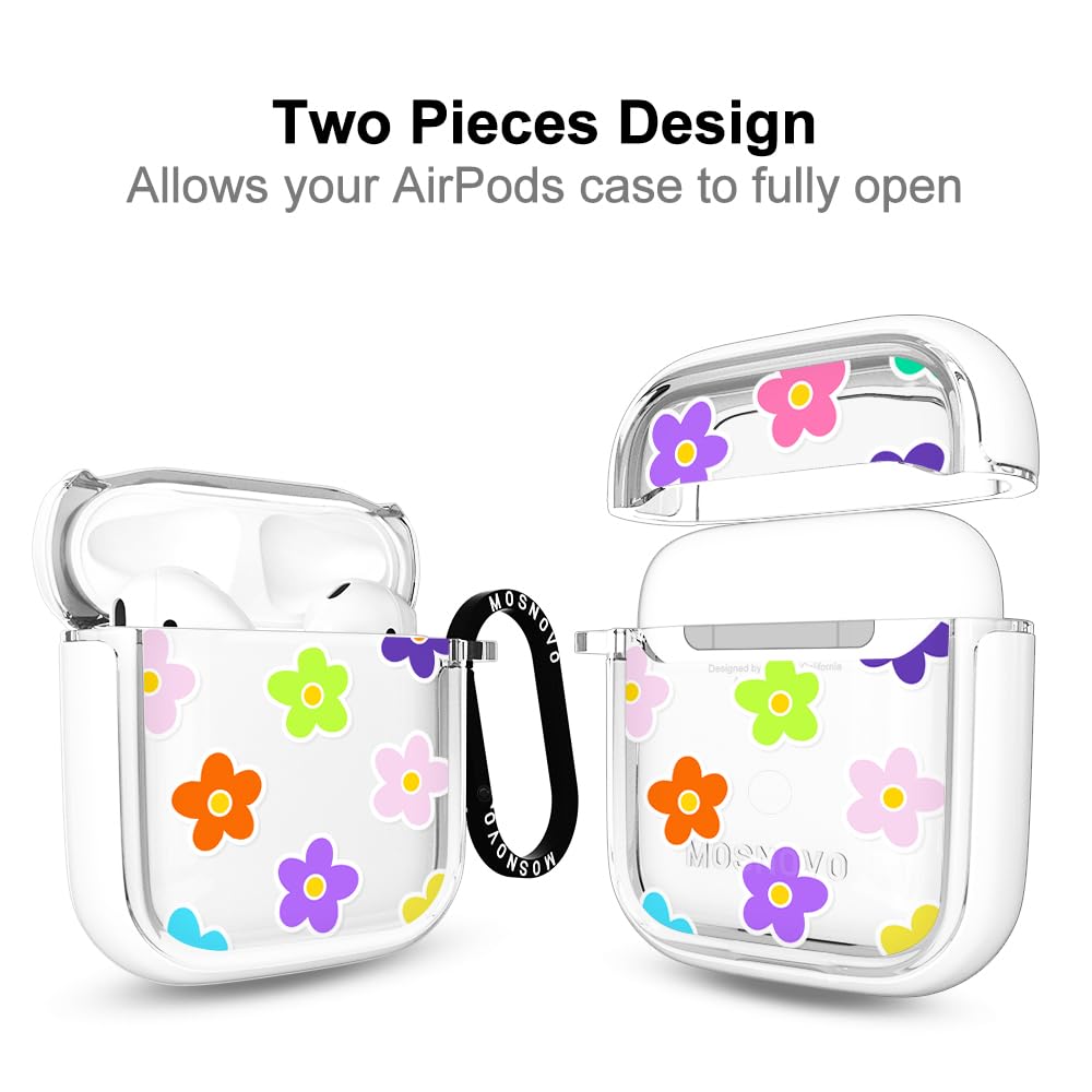 MOSNOVO AirPods case with shockproof design for everyday durability.