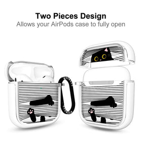 MOSNOVO AirPods case with shockproof ring for easy access