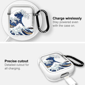 MOSNOVO AirPods Case Wireless-Charging compatible without case removal