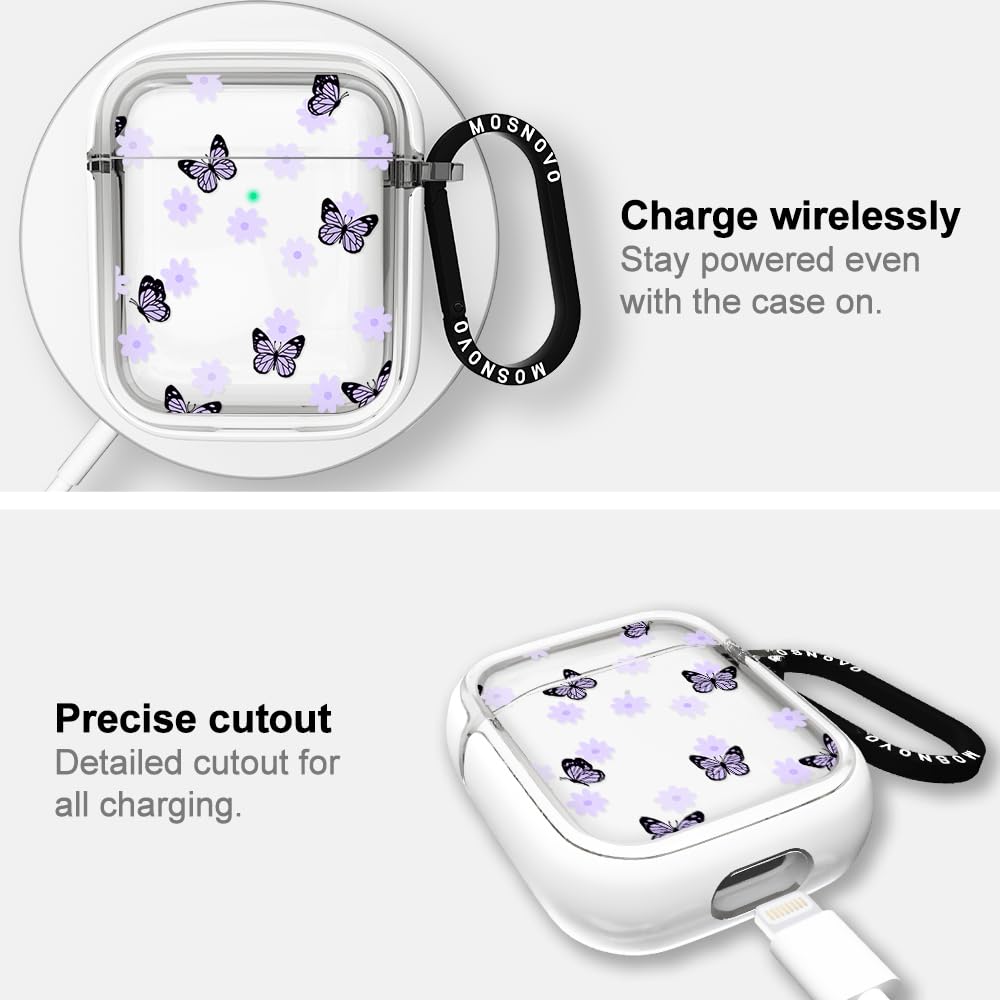 Wireless charging-friendly MOSNOVO case, no need to remove for charging