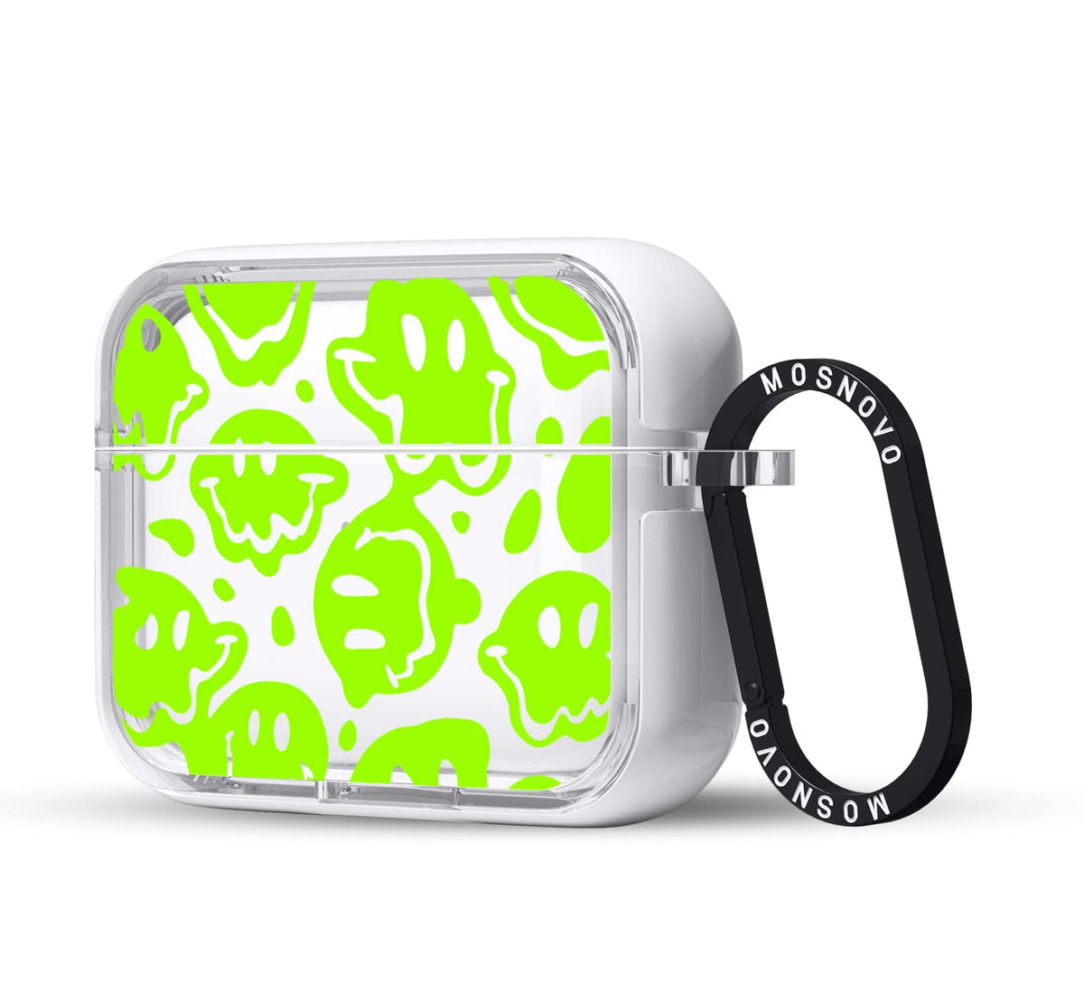 MOSNOVO AirPods Pro 2 case with clear dual-layer protection for daily use