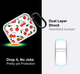 MOSNOVO AirPods Pro 2 case with luxe metal ring attachment for secure carry.
