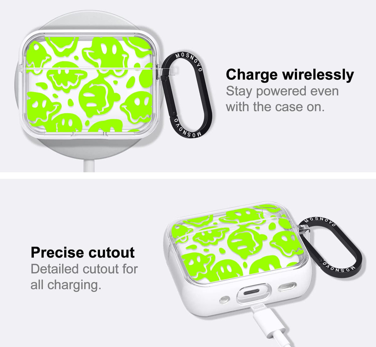 MOSNOVO case supports wireless charging without removal